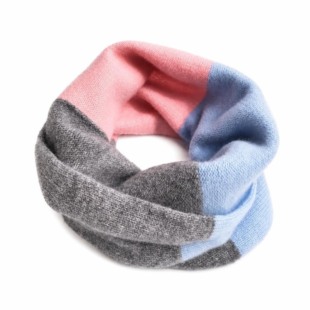 Infinity Scarf Knit - Yumuşak Dokuma, Renkli, Sonsuz Desenli, Esnek,