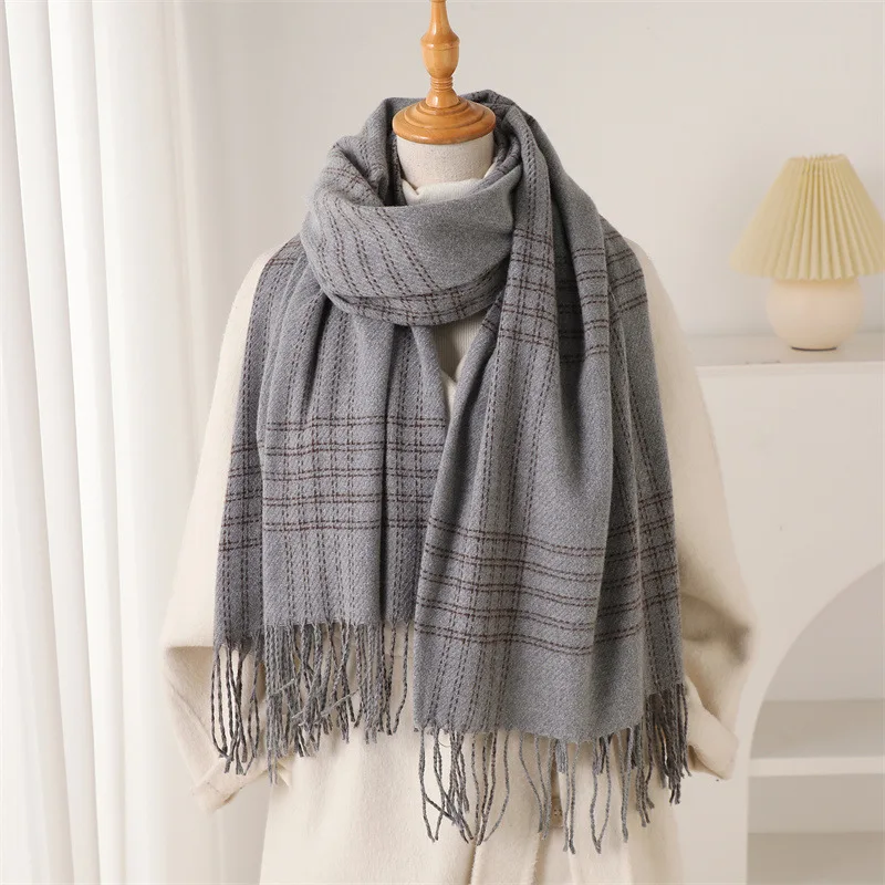 Kadınlar için Kışlık Püsküllü  - Woven Scarf Blanket incelemesi ve fiyatı
