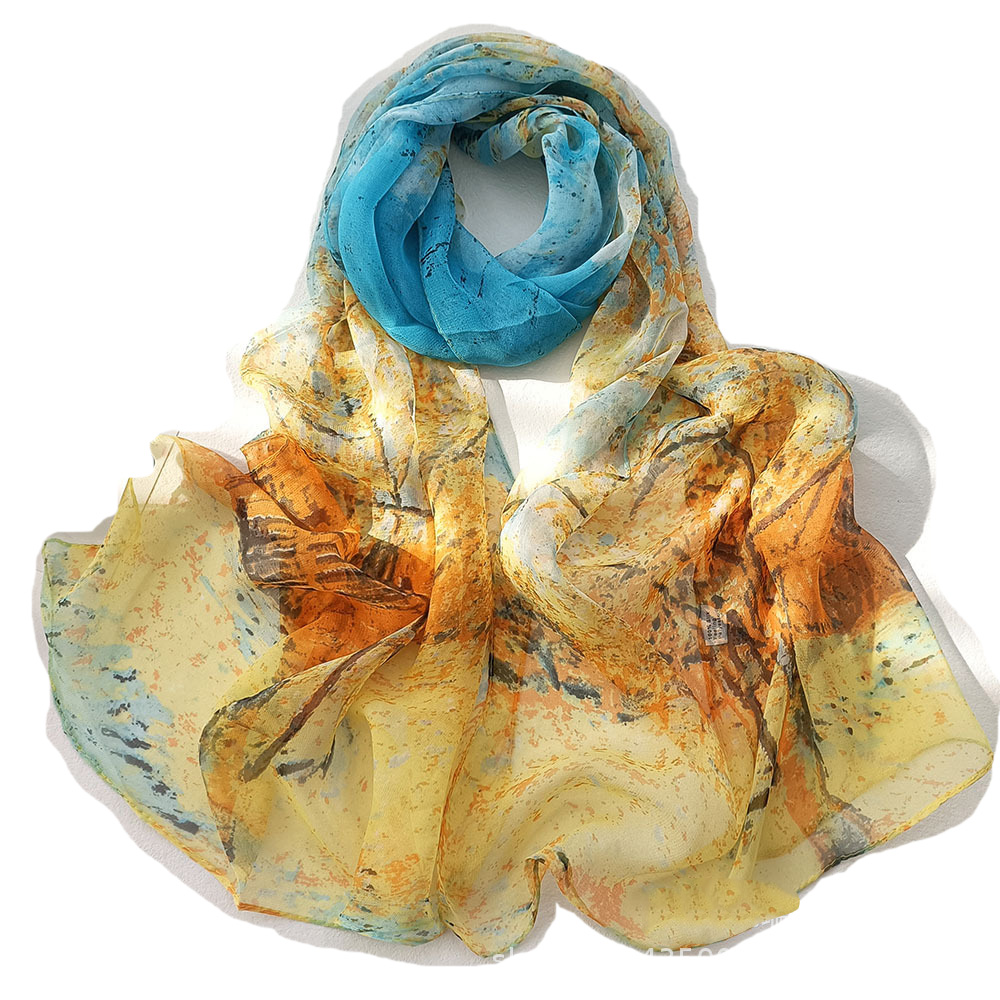 Yeni moda hayat ağacı şifon ip - Face Scarf Mask incelemesi ve fiyatı